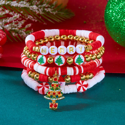 Conjunto de Pulseiras de Argila