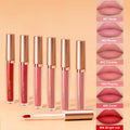 Conjunto de Brilho Labial Matte, Não Manchado com Boca Cup Plus