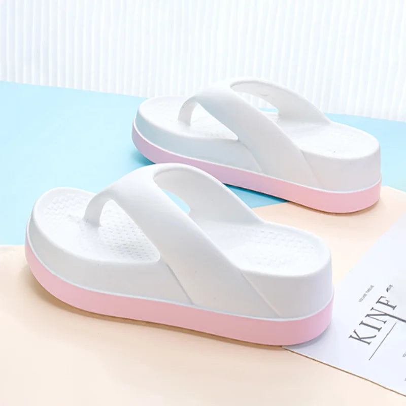 Chinelo Eva Plataforma Casual Antiderrapante