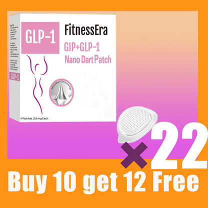 Adesivo Corporal GLP-1 Nano Patch Cuida Suavemente dos Contornos da Pele