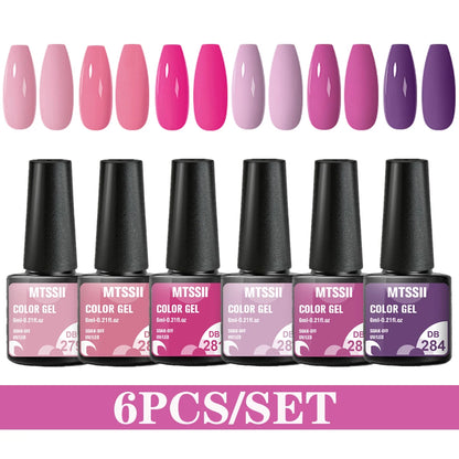 Unhas de Gel Polonês Definir Kits de Base Top Coat Verniz Soak Off Gel UV LED Semi Permanente