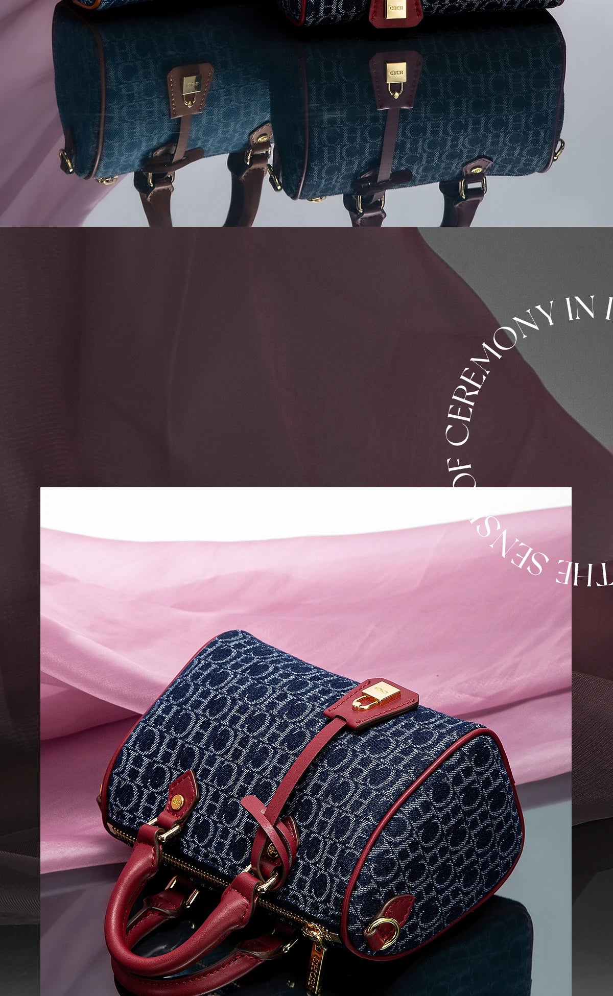 Bolsa de Ombro Feminina 2025 Estilo Cowboy com Detalhe de Almofadada