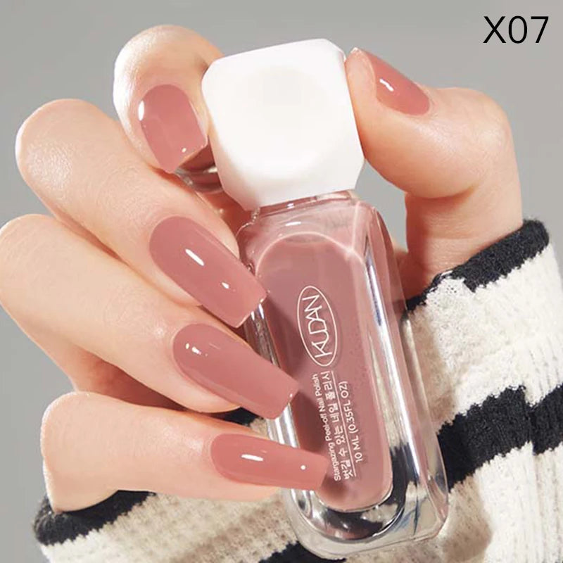 Esmalte Colorido à Base de Água 10ml Unhas Artísticas