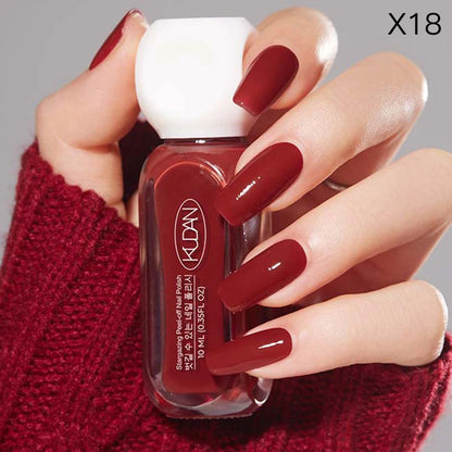 Esmalte Colorido à Base de Água 10ml Unhas Artísticas