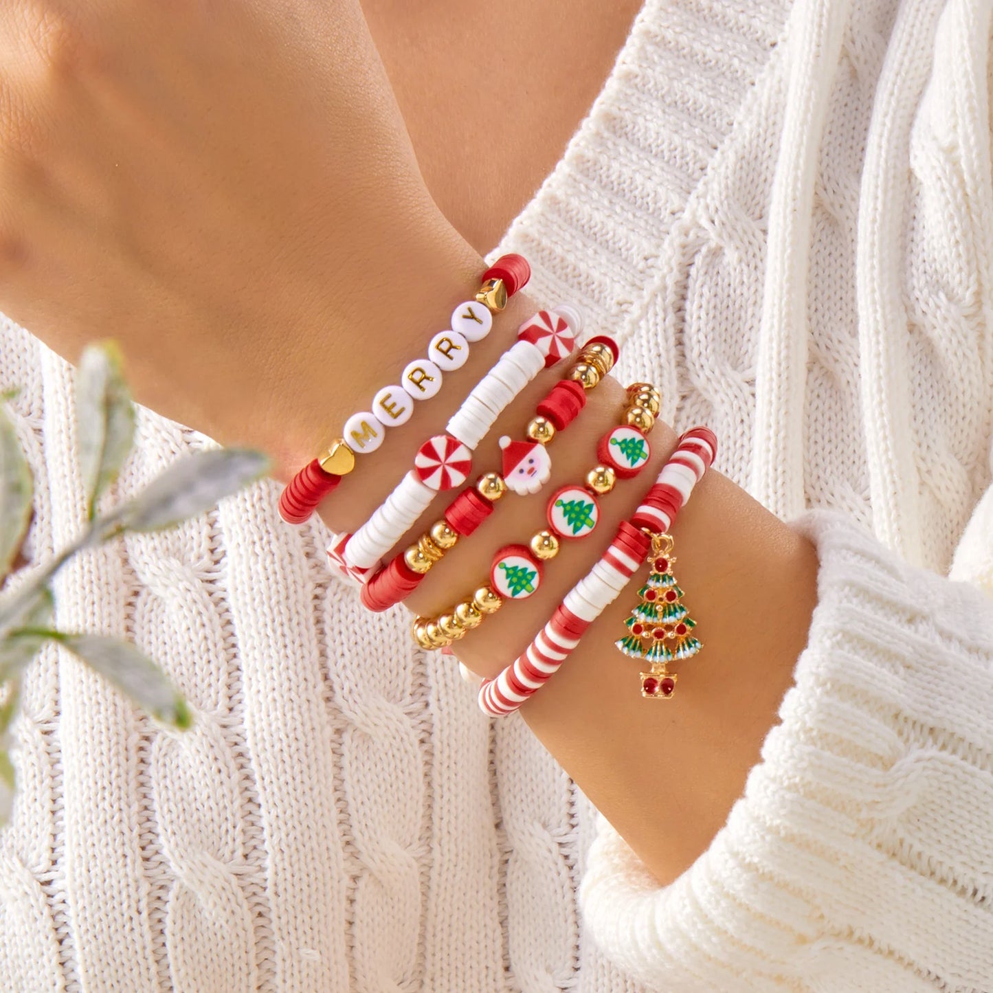 Conjunto de Pulseiras de Argila