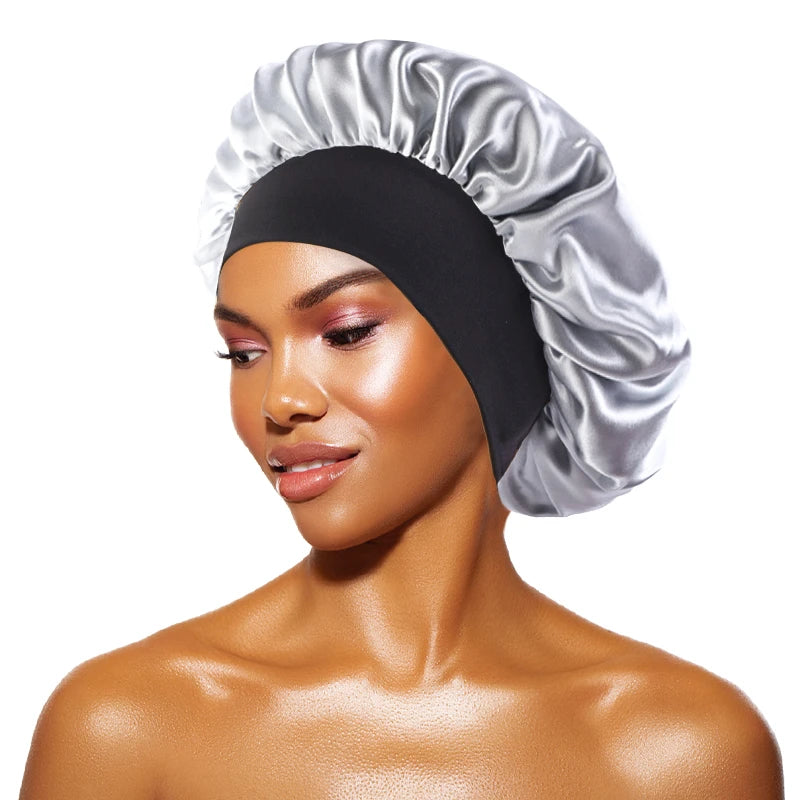 Touca para Cuidados com o Cabelo - Confortável e Ideal para Banho, Dormir