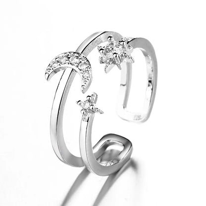 Anel de Prata Esterlina 925 - Luxo e Alta Qualidade