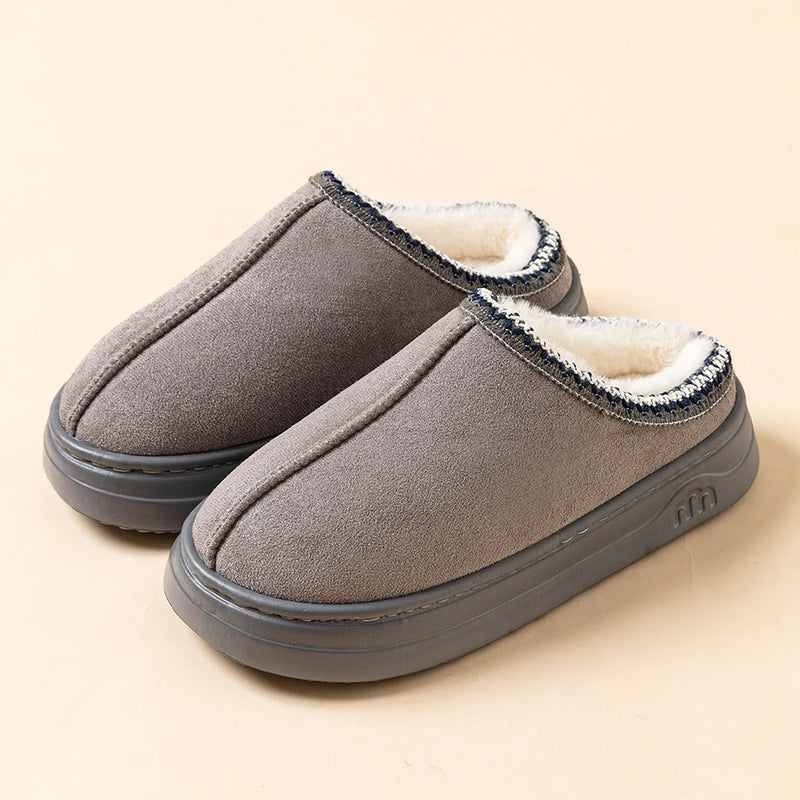 Chinelo Feminino Moda Pele Fuzzy Antiderrapante
