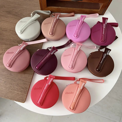 Bolsa para Gloss Labial Rhode, Organizador de Espelho Cosmético, Porta-Moedas