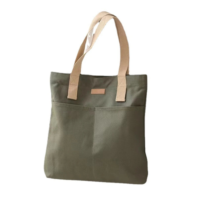 Bolsa Tote Feminina de Lona - Prática, Leve e com Grande Capacidade