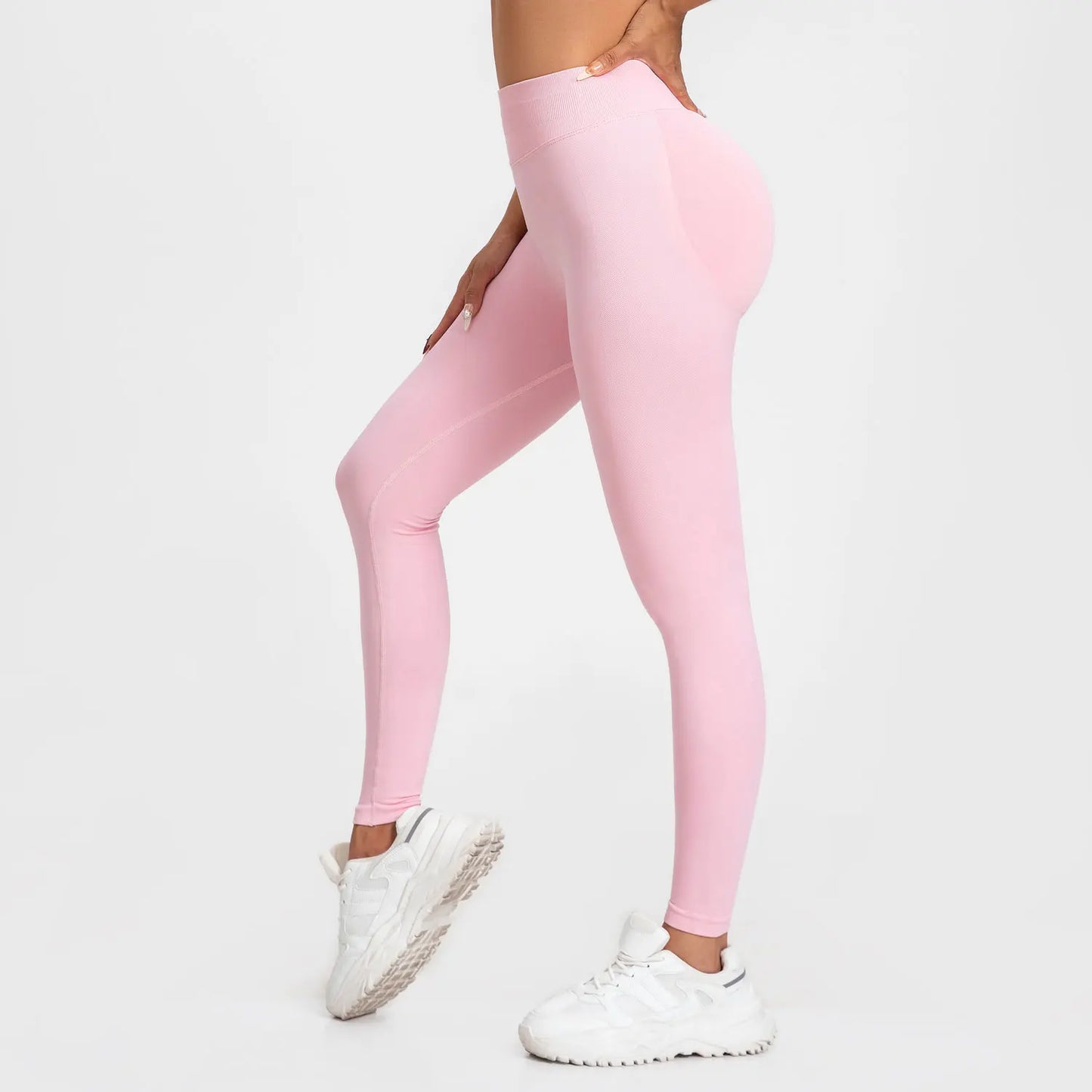 Leggings Esportivas sem Costura de Baixo Impacto
