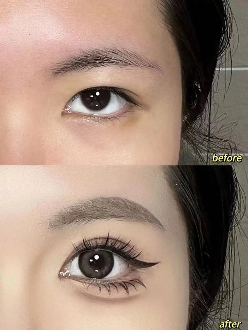 Delineador Super Fino à Prova D'Água - Longa Duração, Secagem Rápida, Olhos Finos