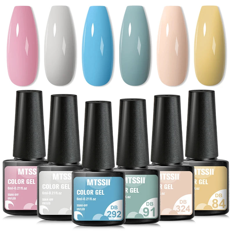 Unhas de Gel Polonês Definir Kits de Base Top Coat Verniz Soak Off Gel UV LED Semi Permanente