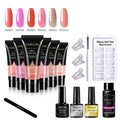 Kit Alongamento de Unha Polygel Cabine Gel Molde F1