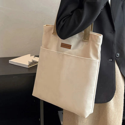Bolsa Tote Feminina de Lona - Prática, Leve e com Grande Capacidade
