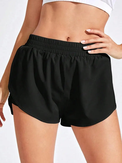Shorts de Yoga Femininos, Leggings Elásticas para Treino e Corrida
