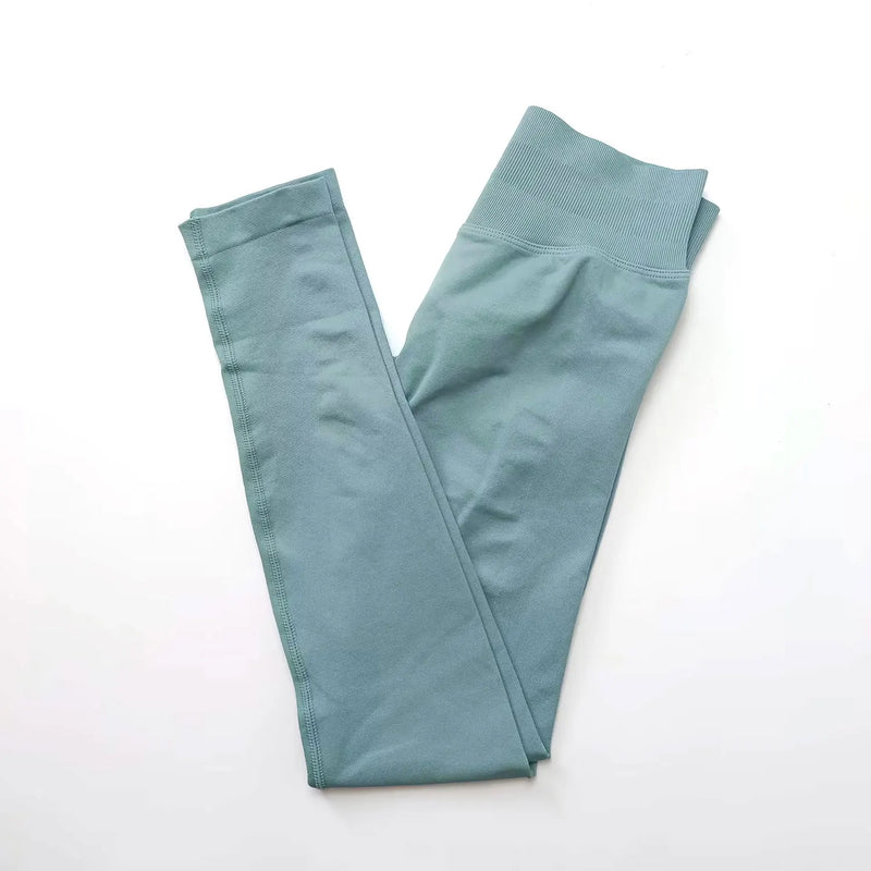 Leggings Esportivas sem Costura de Baixo Impacto