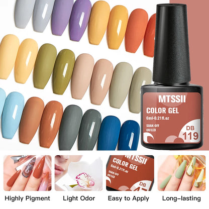 Unhas de Gel Polonês Definir Kits de Base Top Coat Verniz Soak Off Gel UV LED Semi Permanente