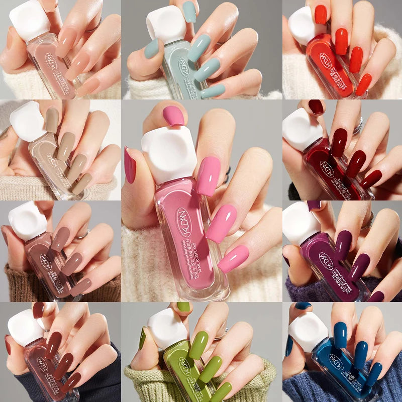 Esmalte Colorido à Base de Água 10ml Unhas Artísticas