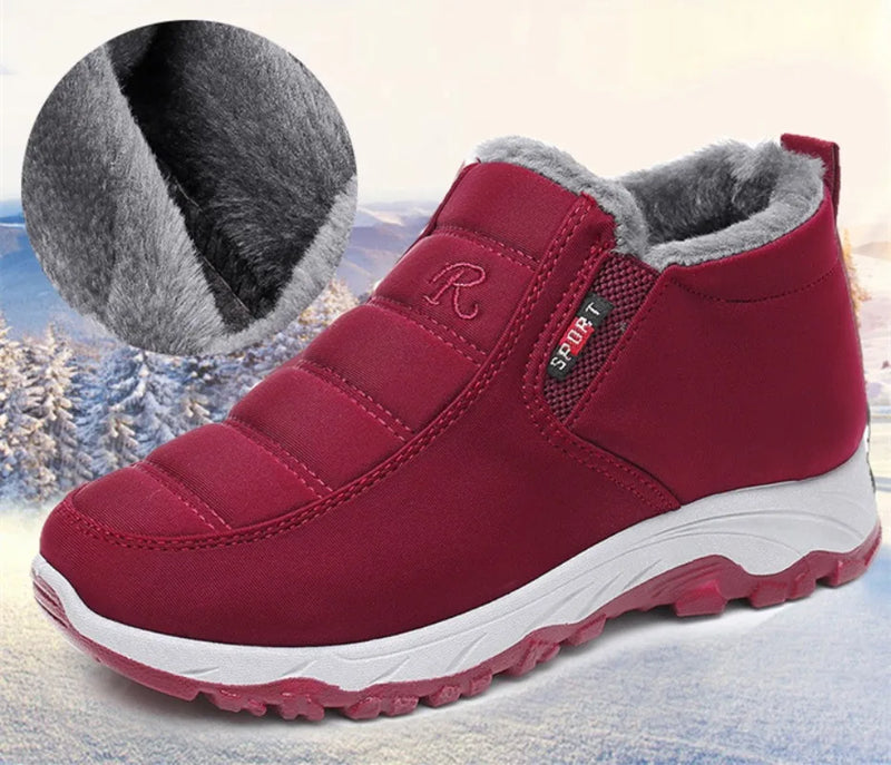 Bota Casual Unissex Impermeável Slip On