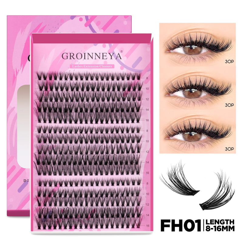 Kit de Extensão de Cílios Groinneya