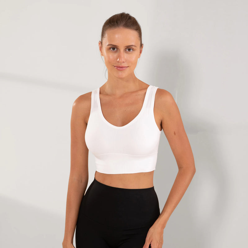 Top Sem Costura Feminino- Sem Bojo Fitness Academia