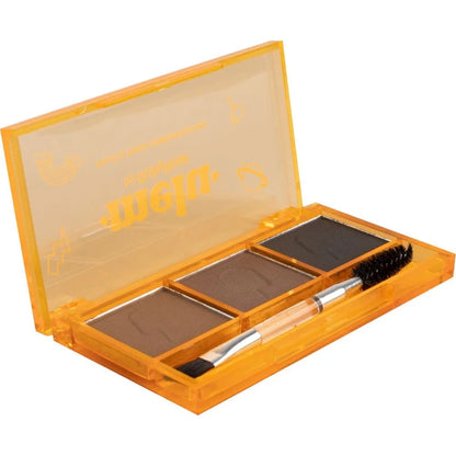 Paleta de Sombras para Sobrancelhas Melu Ruby Rose
