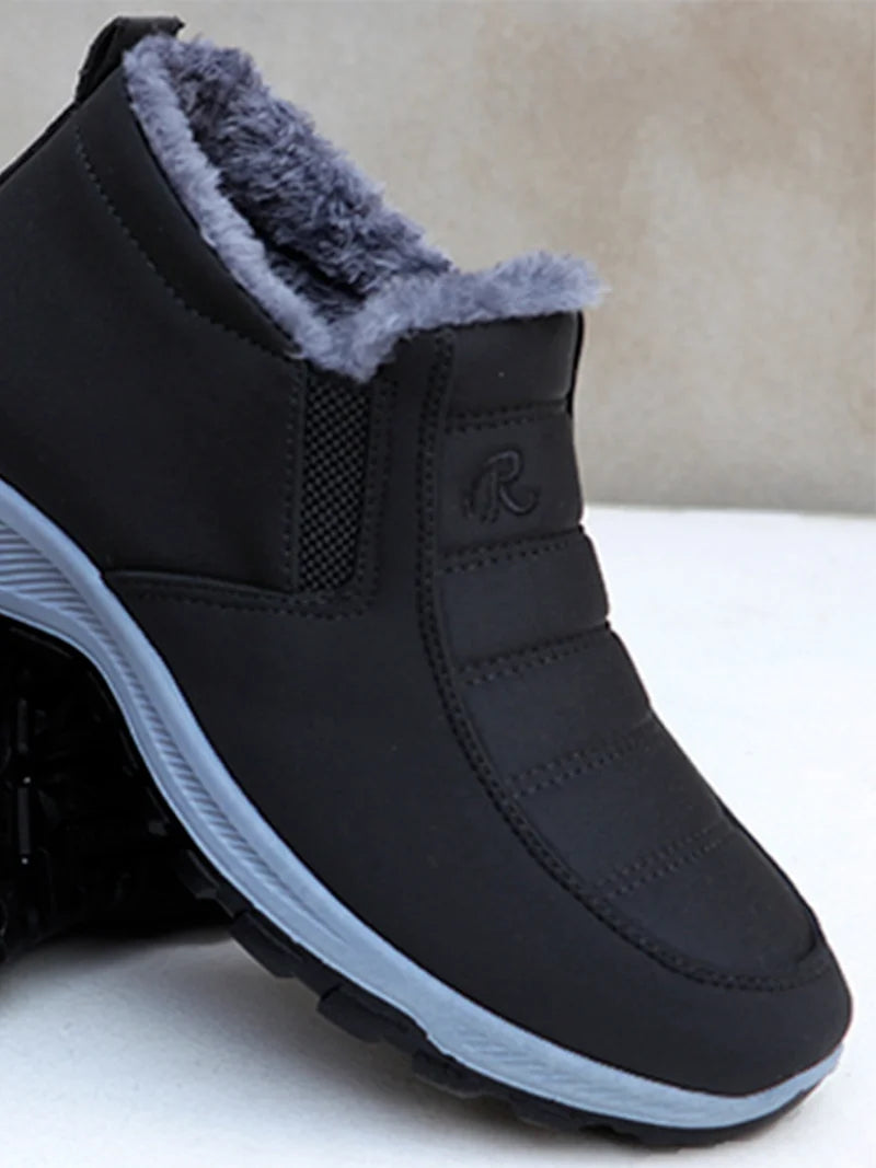 Bota Casual Unissex Impermeável Slip On