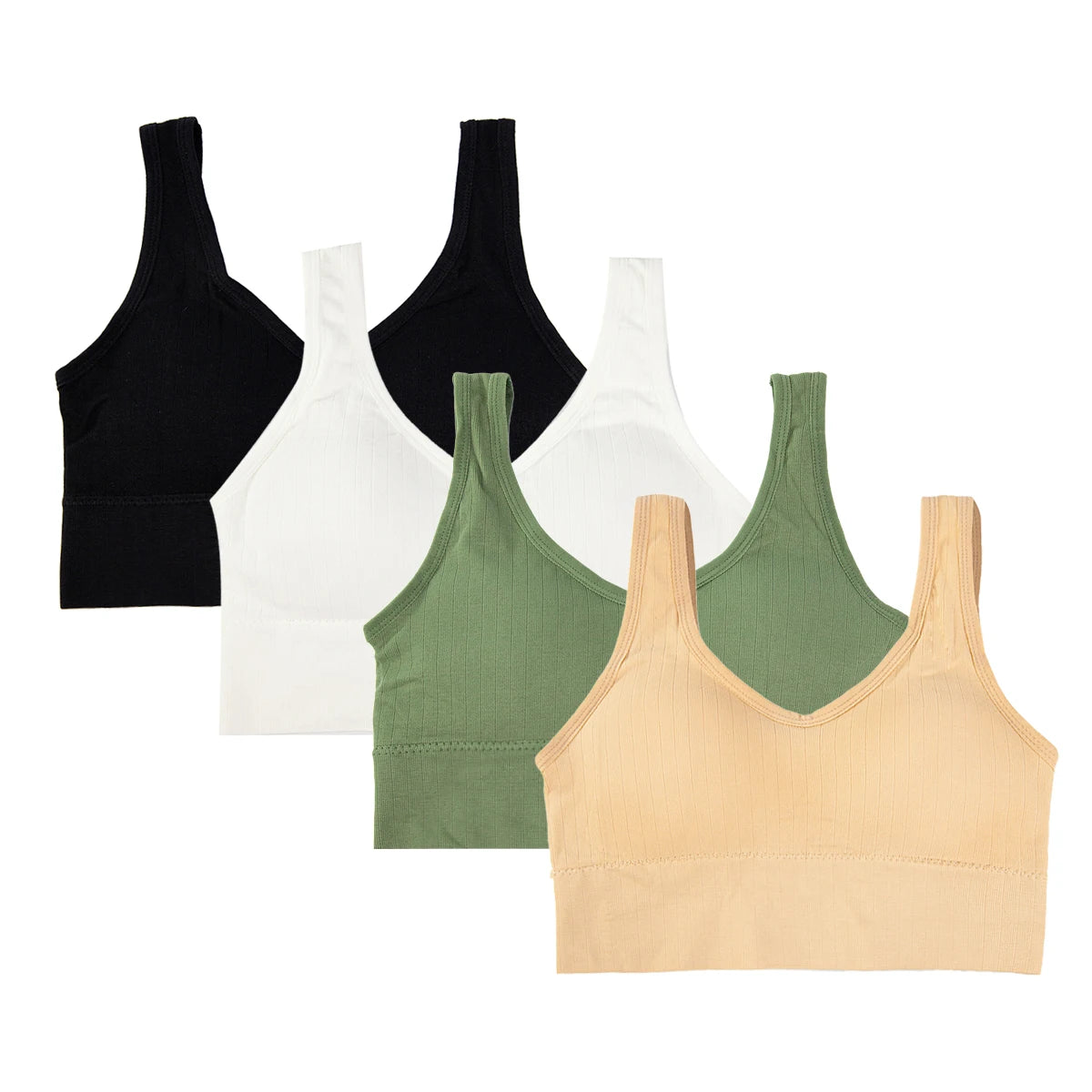 Top Sem Costura Feminino- Sem Bojo Fitness Academia