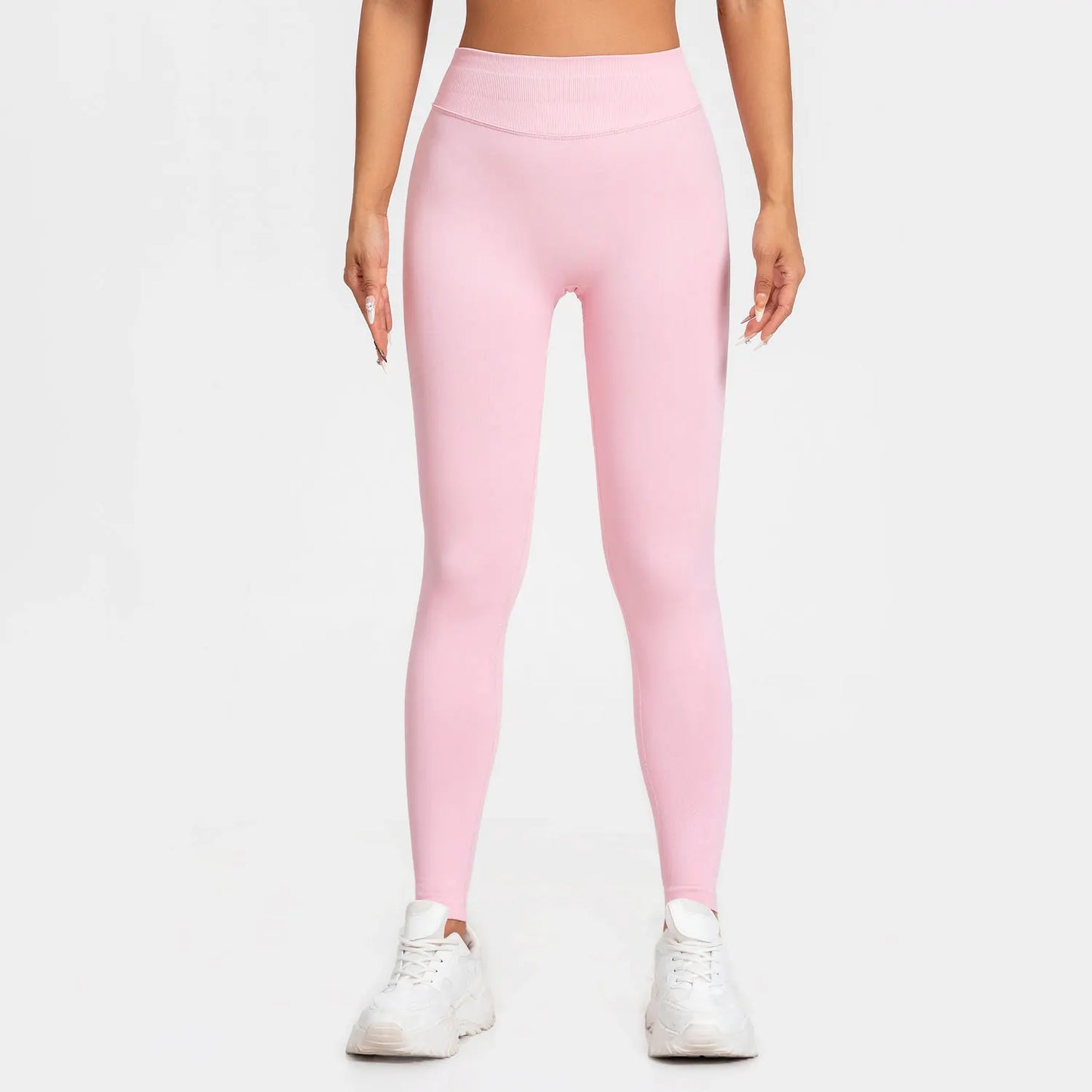 Leggings Esportivas sem Costura de Baixo Impacto