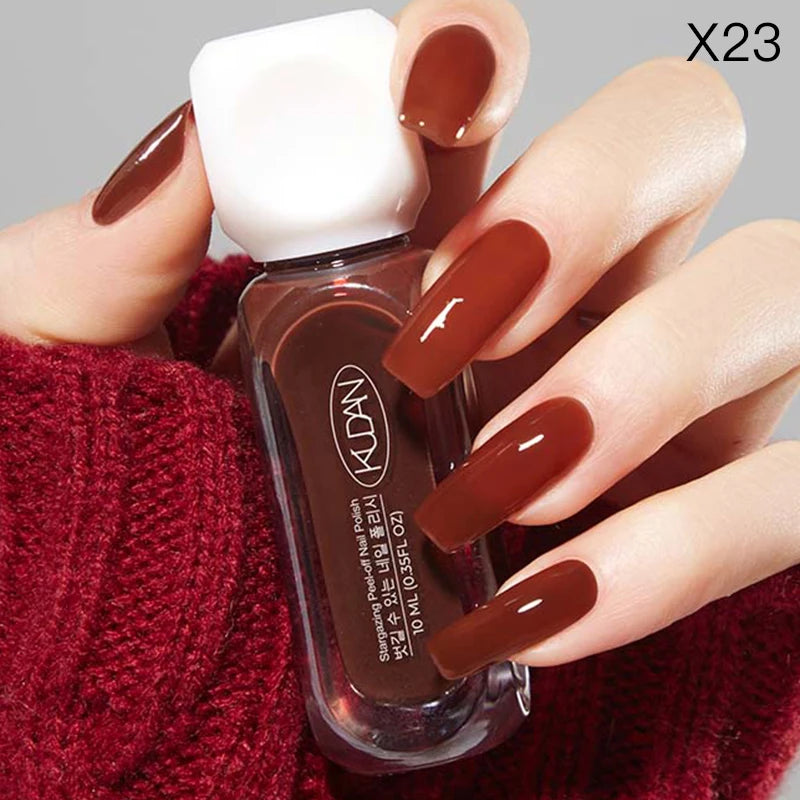 Esmalte Colorido à Base de Água 10ml Unhas Artísticas