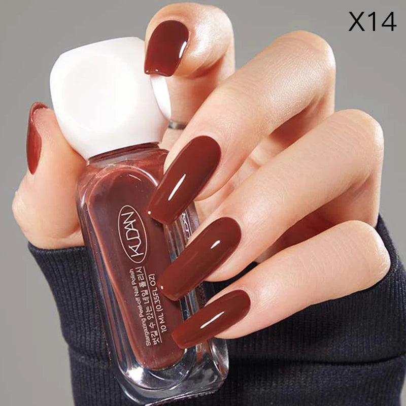 Esmalte Colorido à Base de Água 10ml Unhas Artísticas