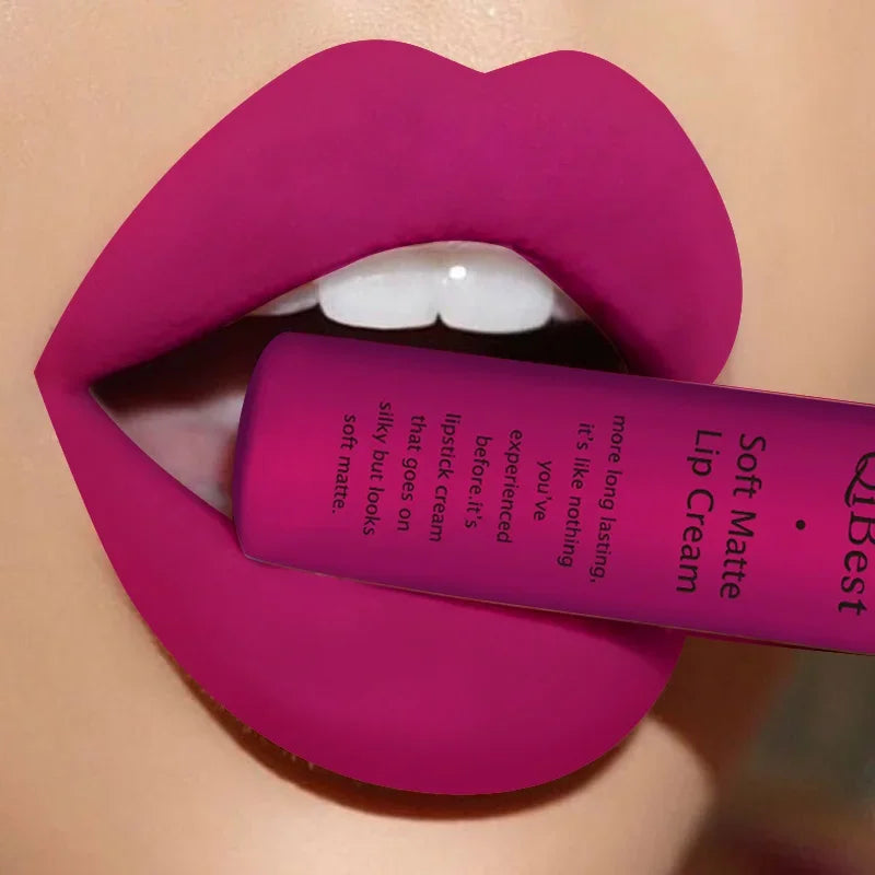 Lipgloss Qibest Longa Duração à Prova D`Água